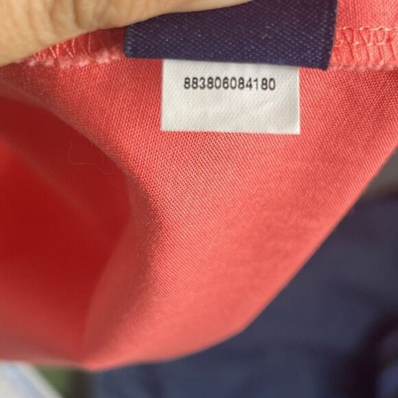 Chaps Coral Pink Fit And Flare Sleeveless Dress with Belt Size 14 NWT MSRP $80 - Picture 7 of 14